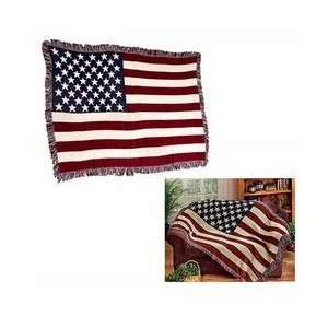  American Flag Throw Blanket