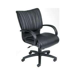  Boss Chair B9706/B9707 Executive Mid Back Chair With Loop 