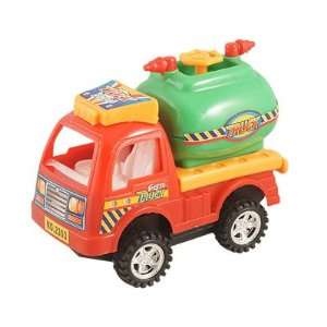   Gift Plastic Fire Truck Wind Up Clockwork Toy Red Green Toys & Games