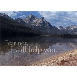  Encouragement Card (06 46)   Fear Not (Mountains)