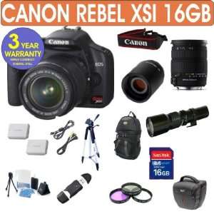  Canon Rebel XSi + Sigma 18 200mm F3.5 6.3 DC OS Lens 