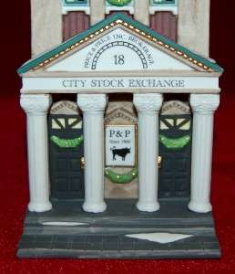 DEPT.56 CHRISTMAS IN THE CITY BROKERAGE HOUSE MIB BEAUTIFUL PIECE 