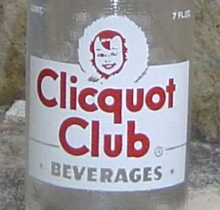 Clicquot Club Vintage ACL Coatesville Pa Soda Bottle  