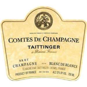  2000 Taittinger Comte De Champagne Blanc De Blanc Brut 