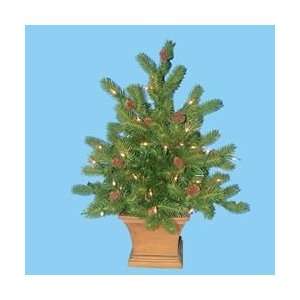   Needle Pine Artificial Christmas Tree   Clear Lights: Home & Kitchen