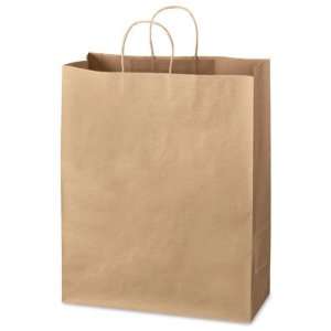   19 1/4 Queen Kraft Paper Shopping Bags