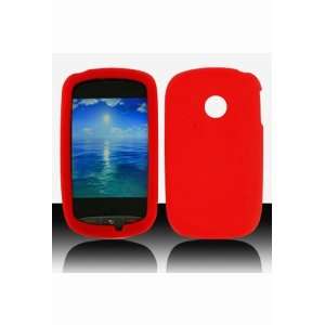 LG 800G Silicone Skin Case   Red (Package include a HandHelditems 