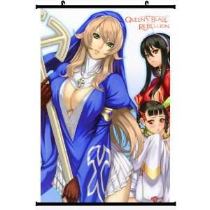 Queens Blade Anime Wall Scroll Poster Shigi(16*24)support 
