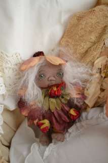 Jan Shackelford OOAK Baby Flower Fairy So Tiny & Sweet  