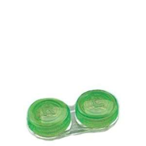 OptiSafe   Flat bed contact lens case   TRANSLUCENT COLOURS assorted 