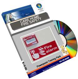 FIRE SAFETY CARE HOME HEALTH SAFETY TRAINING COURSE CD  