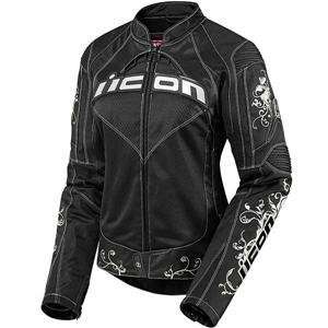  Icon Womens Contra Speed Queen Jacket   2X Large/Black 