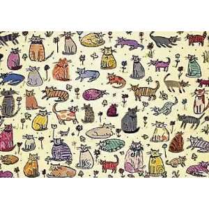  Sarah Battle   51 Cats Canvas: Home & Kitchen
