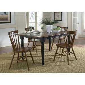   Set   Butterfly Leaf Table, & 4 Copenhagen Side Chairs: Home & Kitchen
