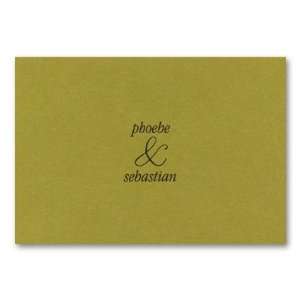  Coquette Folded Informal Note Card by Checkerboard 