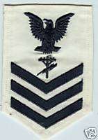 old WWII US NAVY Rate Patch #10 EAGLE telephone pole  