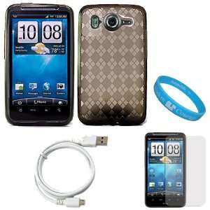 Protective TPU Silicone Skin Cover Case for AT&T Wireless HTC Inspire 