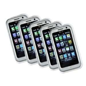   Transparent) Crystal Case Cover 5 PACK For LG KM900 Arena Electronics
