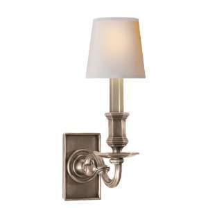   Chart House 1 Light Sconces in Antique Nickel: Home Improvement