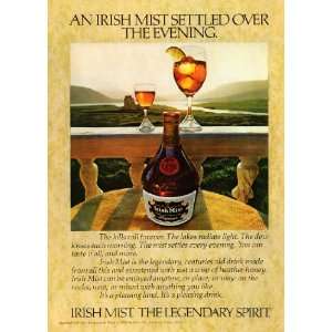  1979 Ad Heublein Hartford Irish Mist Liqueur Bottle 