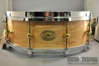 Noble and Cooley Solid Ply Snare Spalted Maple 5x14   Video Demo 