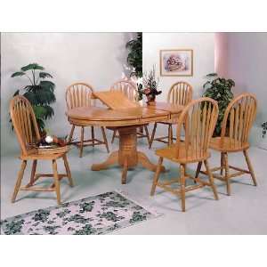  7PC Dining Table and Chairs Set: Furniture & Decor