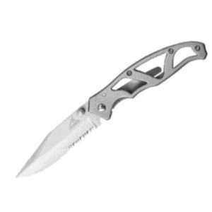 : Gerber Knives 8443 Paraframe I Linerlock Knife: with Part Serrated 