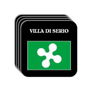   Region, Lombardy   VILLA DI SERIO Set of 4 Mini Mousepad Coasters