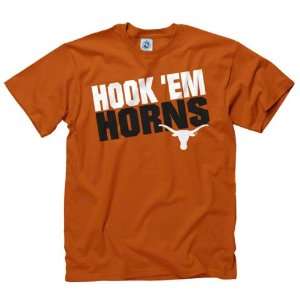   : Texas Longhorns Dark Orange Youth Slogan T Shirt: Sports & Outdoors
