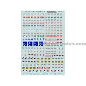  Microscale N Scale Business & Commercial Sign Decal Set 