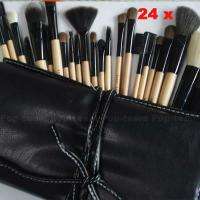   NEW Professional 24 pc Makeup Brush set with case Cosmetic Brush Set