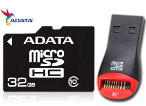 ADATA 32GB micro SD microSDHC TF Memory Card Class 10 +  