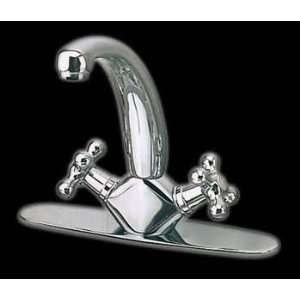   Faucets Chrome Over Brass, Singlehole Cross Handle