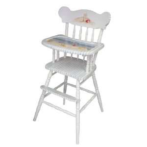  High Chair with Seashore Motif Baby