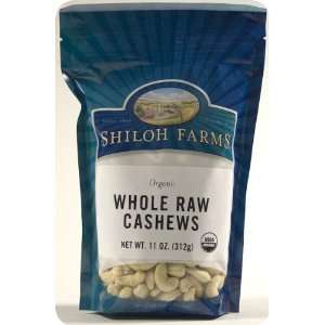 Organic Whole Raw Cashews   10 Lb:  Grocery & Gourmet Food