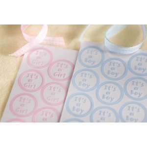  Baby Its A Girl Clear Seals (50 Pc) Health & Personal 