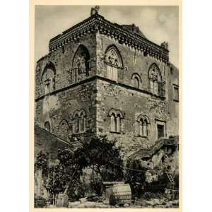  1927 Taormina Sicily House Saracen Arab Architecture 