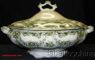 British Canadian Crockery Company King Edward Covered Vegetable Bowl 