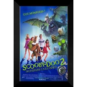  Scooby Doo 2: Monsters 27x40 FRAMED Movie Poster   2004 