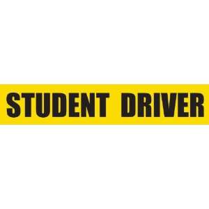  Student Driver Magnetic Decal Bumper Sticker Automotive