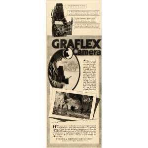  1917 Ad Folmer Schwing Graflex Camera Film Kodak Hood 