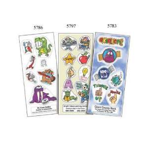  School Daze   Festive reward sticker sheet. Toys & Games