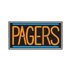  Pagers Backlit Sign 15 x 30