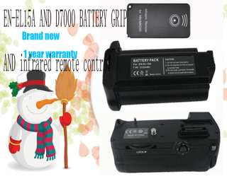 D7000 battery grip and EN EL15 FOR NIKON MB D11 D7000  