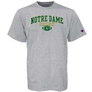   Notre Dame Fighting Irish Ash Jersey T shirt: Sports & Outdoors