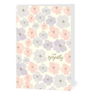  Sympathy Greeting Cards   Pastel Petals By Night Owl Paper 