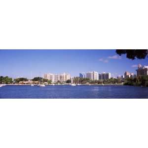 Buildings at the Waterfront, Sarasota Bay, Sarasota, Florida, USA by 