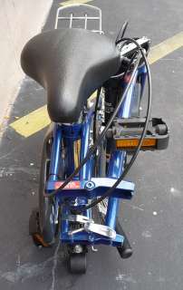 DAHON Classic 16 V Five Speed Blue Folding Bike Lightly Used  