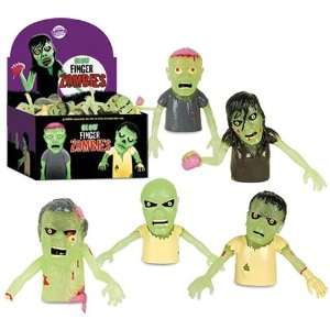 Glowing Zombie Finger Puppets Toys & Games