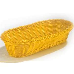  Oblong Handwoven Serving Baskets   Sandwich Basket 